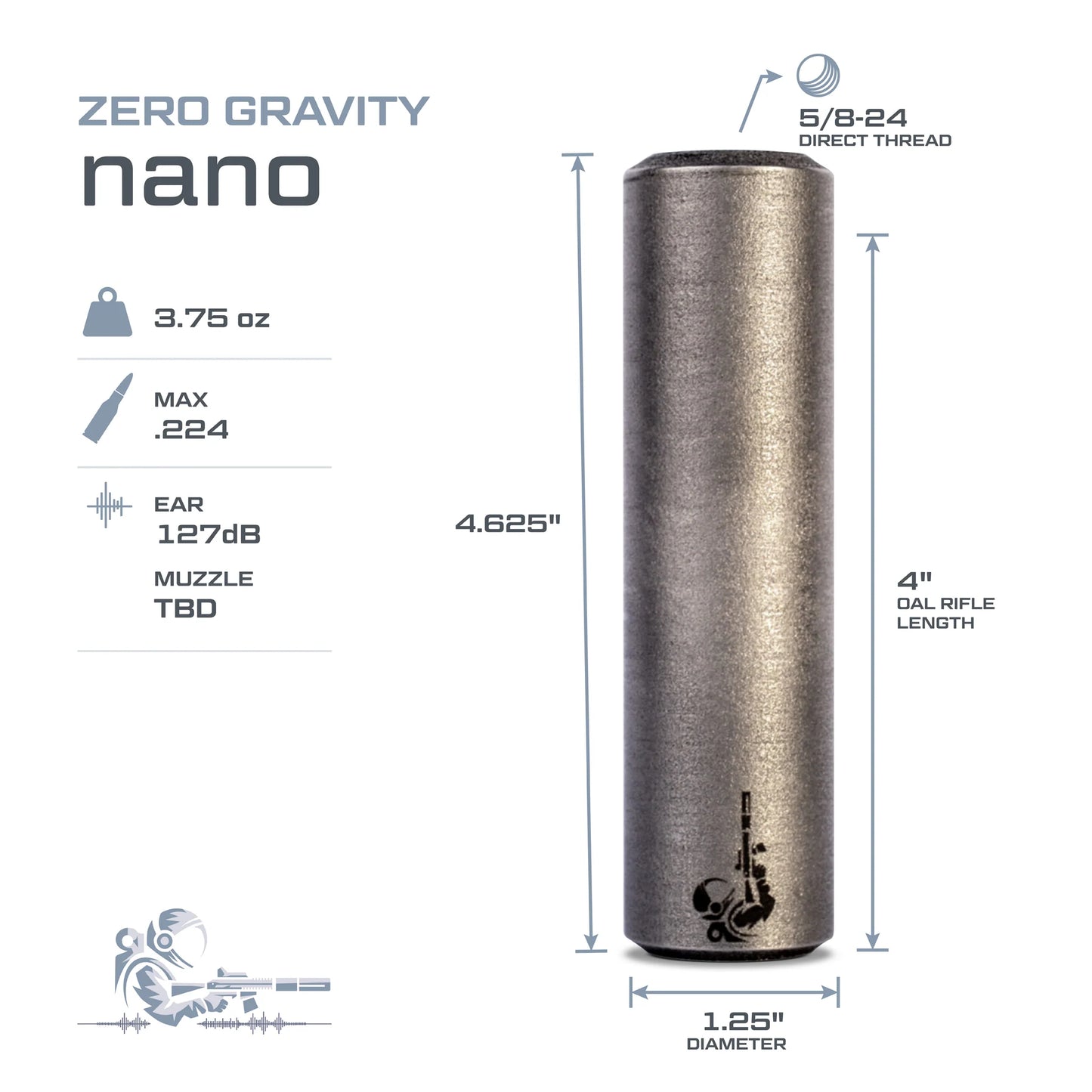 Zero Gravity Suppressor