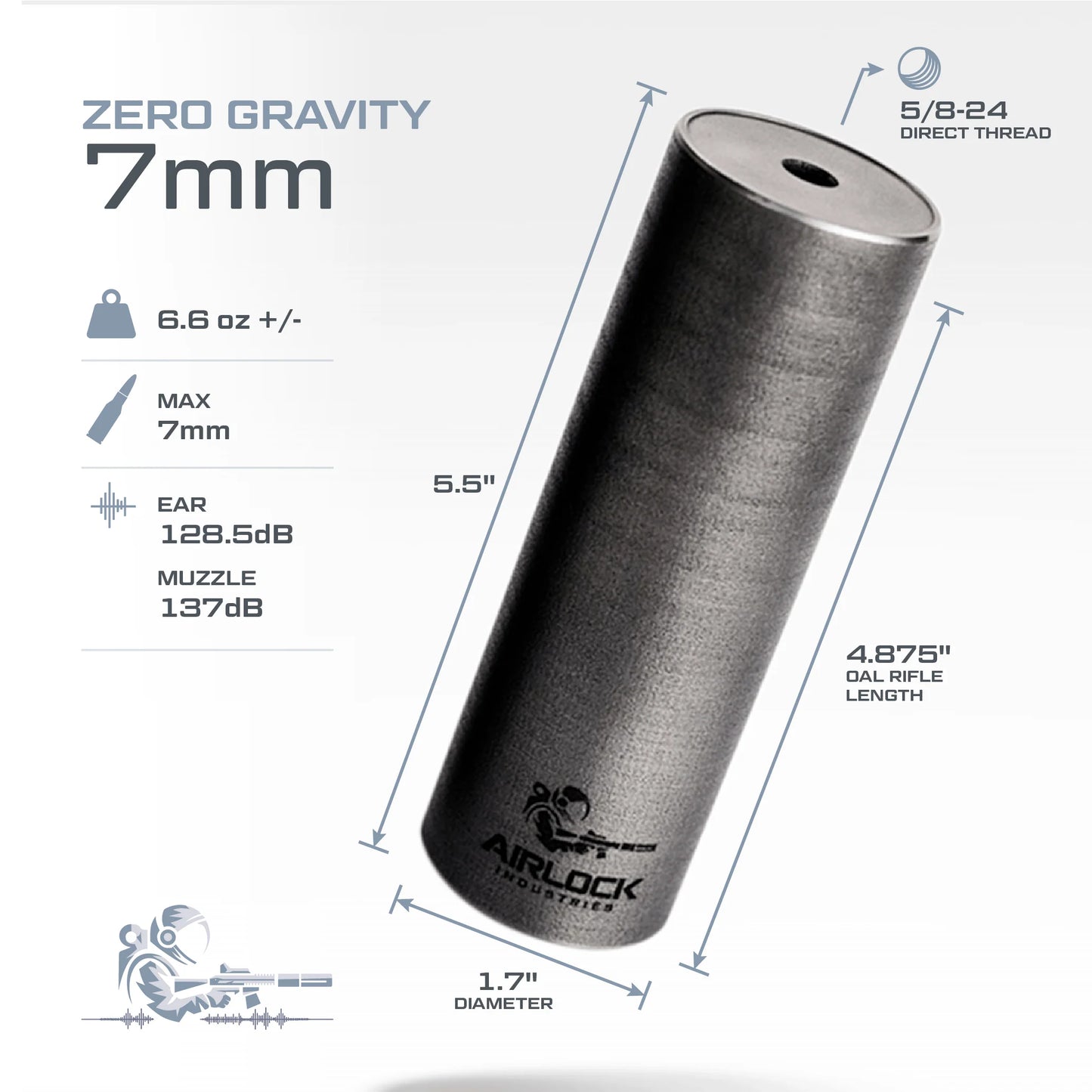 Zero Gravity Suppressor